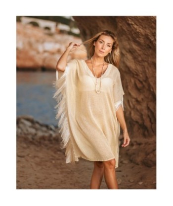 Poncho de Algodón Crudo para Mujer - Estilo Ibiza, Moda Isla Bonita, Ropa de Invierno, Perfecto para Abrigarse