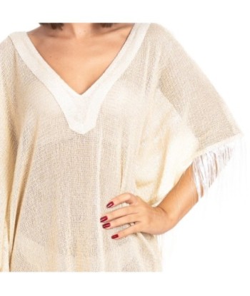 Poncho de Algodón Crudo para Mujer - Estilo Ibiza, Moda Isla Bonita, Ropa de Invierno, Perfecto para Abrigarse