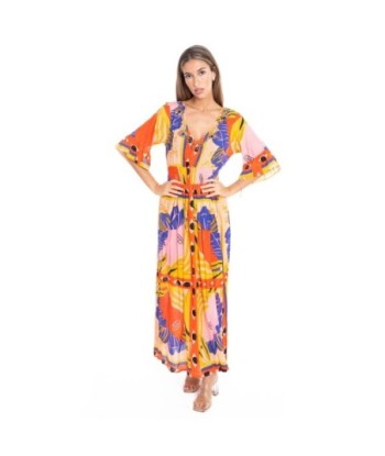 Vestido Largo Midi Multicolor para Mujer - Estilo Floral, Ideal para Ocasiones Especiales y Uso Diario, Comodidad