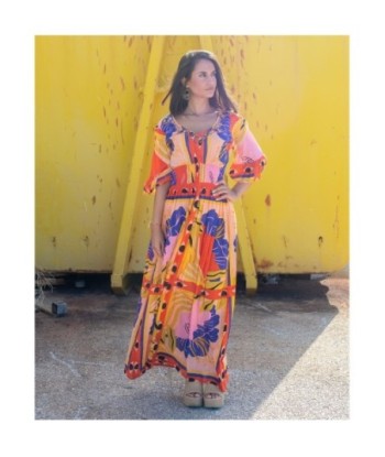 Vestido Largo Midi Multicolor para Mujer - Estilo Floral, Ideal para Ocasiones Especiales y Uso Diario, Comodidad