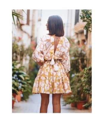 Vestido Corto Blanco Estampado para Mujer - Moda Elegante y Casual, Ideal para Fiesta y Ocasiones Especiales,