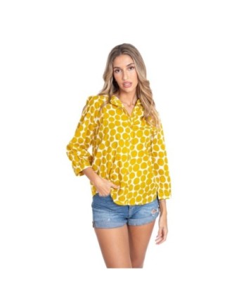 Camisa Rosa Mujer Manga Larga - Camisero Floral 100% Algodón para Ocasiones Especiales y Uso Diario - Moda Isla