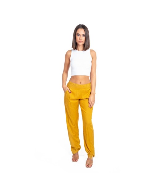 Pantalón Lila para Mujer - Moda Isla Bonita, Pantalones de Rayon 100%, Tiro Medio, Perfecto para Otoño e Invierno