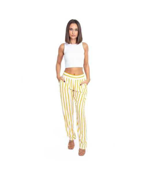 Pantalón Lila Mujer - Ropa de Moda Isla Bonita, Pantalones Elegantes, Tiro Medio, Rayon 100%, Ideal para Otoño