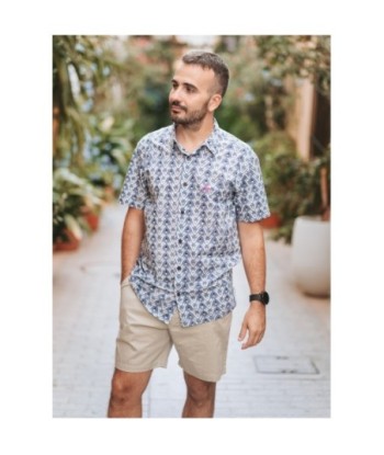 Camisa Hombre Multicolor Estampada de Algodón, Moda Casual, Camisa Manga Larga, Ideal para Ocasiones Especiales