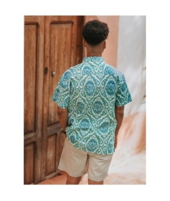 Camisa Hombre Multicolor de Algodón, Manga Larga, Estilo Casual, Perfecta para Otoño e Invierno, Moda Hombre Isla