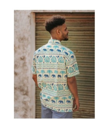 Camisa Hombre Amarillo Estampado - Moda Hombre Casual, Camisa Manga Larga, Ropa Hombre Invierno, Camisas Hombre