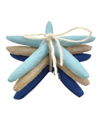 Estrella de Mar Decorativa en Resina para Hogar, Accesorio Náutico, Figura Marinera Ideal para Decoración de