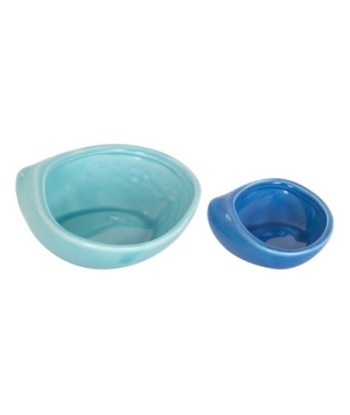 S/2 Cuencos de Cerámica en Forma de Concha para Decoración y Servir Alimentos - Elegancia y Estilo en Tu Mesa