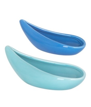 Set de 2 Cuencos Gota Agua Cerámica para Decoración Moderna y Funcional, Ideal para Cocina y Comedor