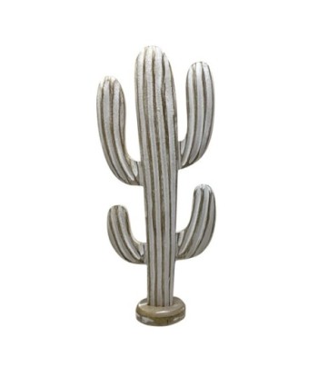 Cactus Decorativo Grande para Hogar, Planta Artificial de Madera Ideal para Decoración Moderna y Estilo Minimalista