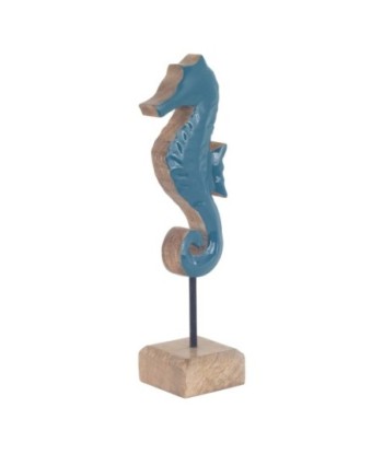 Caballito de Mar Pequeño de Madera - Decoración Marinera para el Hogar, Regalo Original y Accesorio de Playa