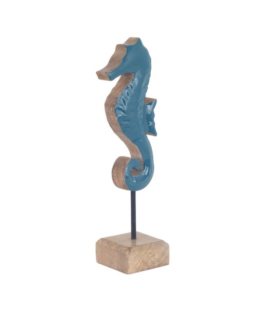 Caballito de Mar Pequeño de Madera - Decoración Marinera para el Hogar, Regalo Original y Accesorio de Playa