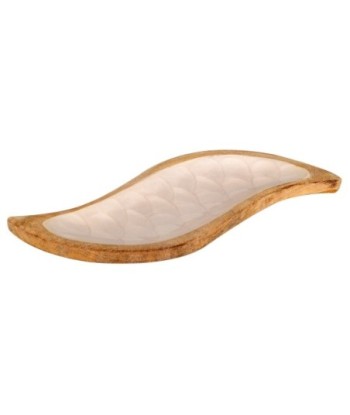 Bandeja de Madera Decorativa para Cocina, Bandeja Náutica Estilo Marinero, Ideal para Servir y Decorar