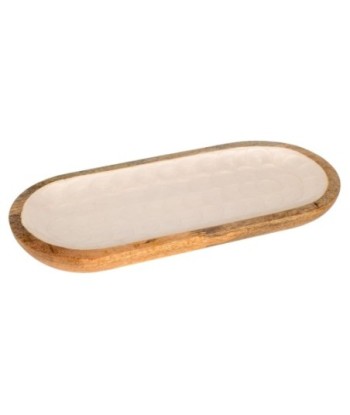 Bandeja Decorativa de Madera para Hogar, Ideal para Organizar y Decorar Espacios, Accesorio Multifuncional para