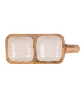 Bandeja de Decoración de Madera para Estilo Moderno, Accesorio Versátil para el Hogar, Ideal para Regalos y Eventos