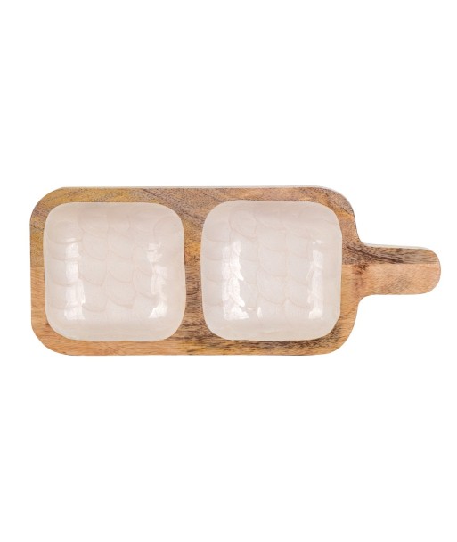 Bandeja de Decoración de Madera para Estilo Moderno, Accesorio Versátil para el Hogar, Ideal para Regalos y Eventos