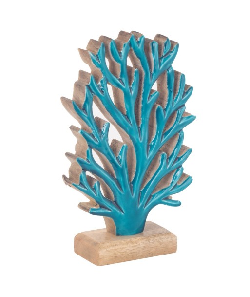 Coral Pequeño Decorativo de Madera para Decoración Marinera, Figuras de Coral para Hogar, Accesorios de Estilo