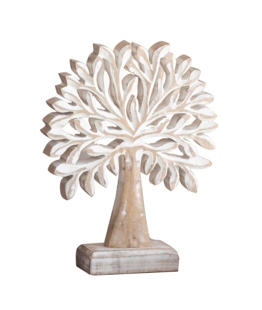 Árbol de Navidad Pequeño de Madera Gris para Decoración Festiva, Ideal para Hogar y Oficina, Regalo Original
