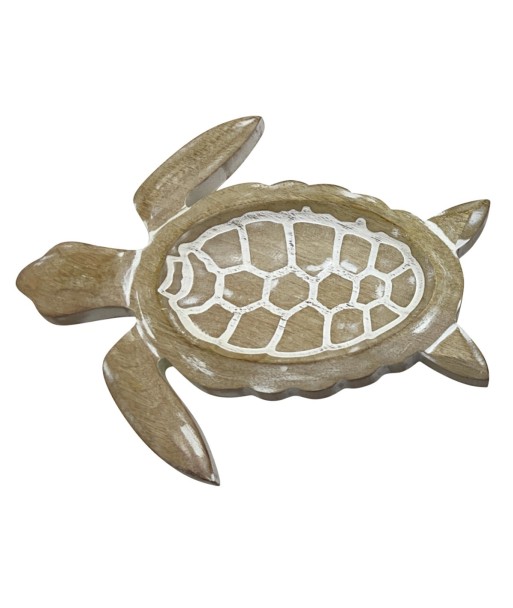 Bandeja Tortuga de Madera Grande para Decoración y Almacenamiento, Ideal para Regalos y Eventos Especiales