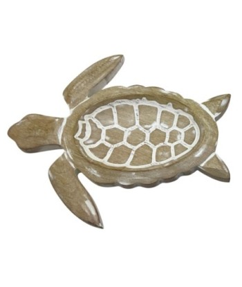 Bandeja Tortuga de Madera Grande para Decoración y Almacenamiento, Ideal para Regalos y Eventos Especiales