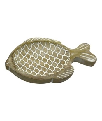 Bandeja decorativa pez pequeña para servir y presentar aperitivos, ideal para fiestas y eventos