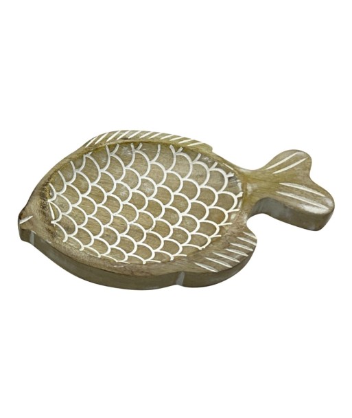 Bandeja decorativa pez pequeña para servir y presentar aperitivos, ideal para fiestas y eventos