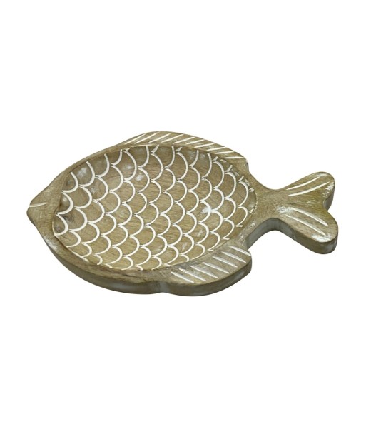 Bandeja Pez L de Madera para Decoración y Servir, Accesorio Elegante para el Hogar, Ideal para Regalos y Eventos