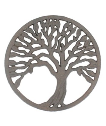 Salvamantel Arbol Rústico Hierro Fundido Cocina Decorativo Resistente