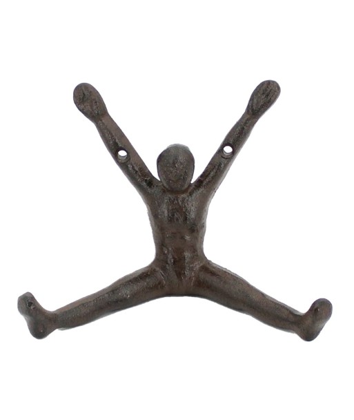 Percha figura humana decorativa para pared