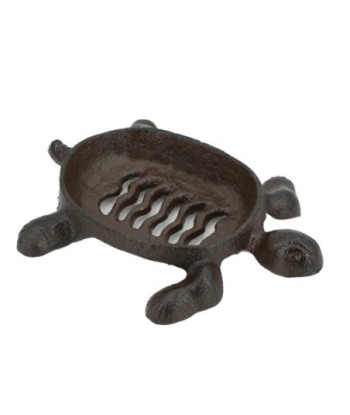 Bandeja Tortuga Decorativa de Hierro Colado Vintage para Hogar y Cocina