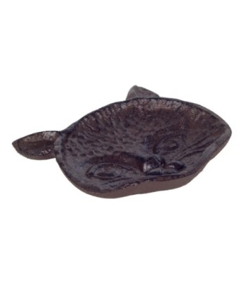 Bandeja Gato Decorativa Hierro Colado Rustico