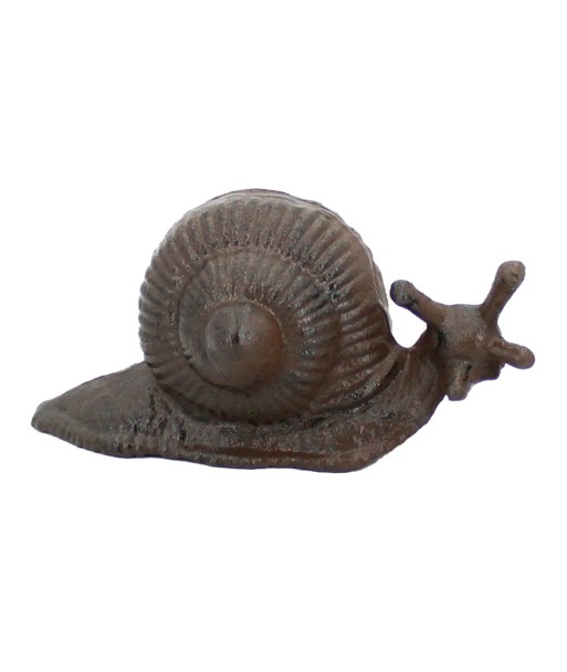 Figura de Caracol de Hierro Colado para Decoración Rústica