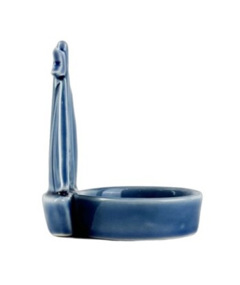 Portavelas Barco Cerámica Decorativa Náutica para Hogar, Regalo Original y Estilo Marítimo