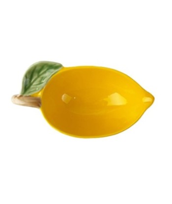 Cuenco Limón Cerámica Amarillo para Cocina, Ideal para Ensaladas, Postres y Decoración, Accesorios de Mesa, Colección
