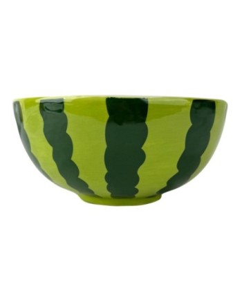 Cuenco de Cerámica Sandía para Cocina, Ideal para Ensaladas, Aperitivos, Postres y Decoración de Mesa