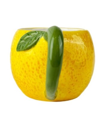 Taza Limón Cerámica Amarilla Ideal para Café, Té y Bebidas Calientes, Regalo Original para Amantes de la Cocina