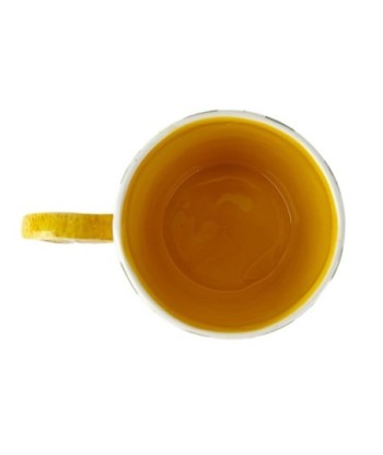 Taza Limón Cerámica Verde para Café, Té y Bebidas Calientes - Diseño Moderno y Elegante para Uso Diario