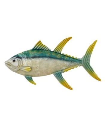 Adorno de Pared Peces Decorativo en Metal para Estilo Marino y Náutico, Ideal para Salones y Habitaciones