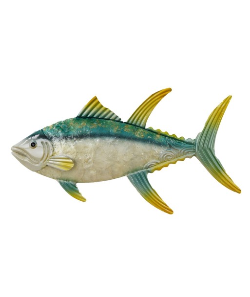 Adorno de Pared Peces Decorativo en Metal para Estilo Marino y Náutico, Ideal para Salones y Habitaciones