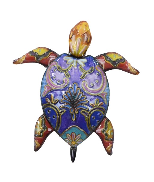 Adorno Pared Tortuga Tropical Metal Decoración Hogar Playa