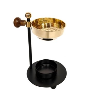 Quemador de Incienso Elegante para Aromaterapia, Portaincienso de Latón Ideal para Relajación y Meditación en