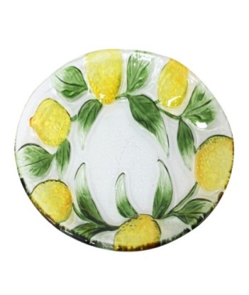 Plato Limones Decorativo para Cocina y Comedor - Diseño Exclusivo y Colorido