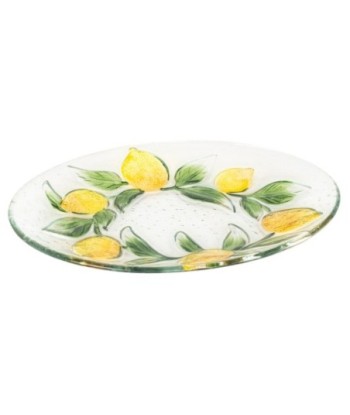 Plato de limones decorativo para cocina y comedor