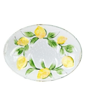 Plato de limones decorativo para cocina y comedor