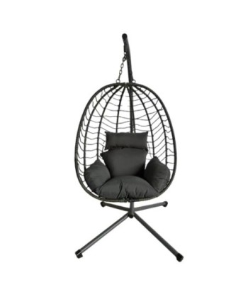 Silla Colgante Bohemia para Exterior, Mueble Auxiliar Ideal para Jardín, Patio o Terraza, Diseño Moderno y Acogedor