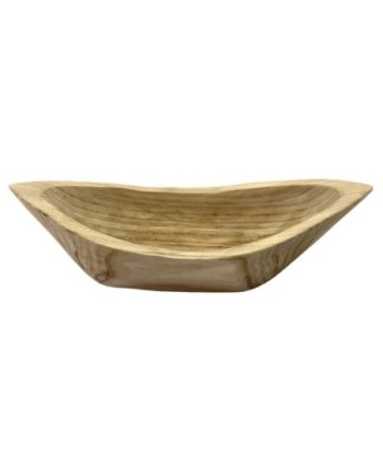 Bandeja multiusos de madera natural para decoración y organización del hogar
