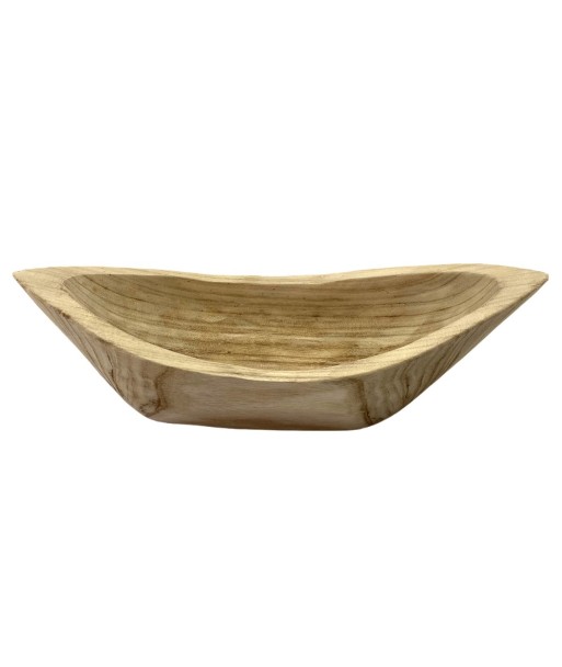 Bandeja multiusos de madera natural para decoración y organización del hogar