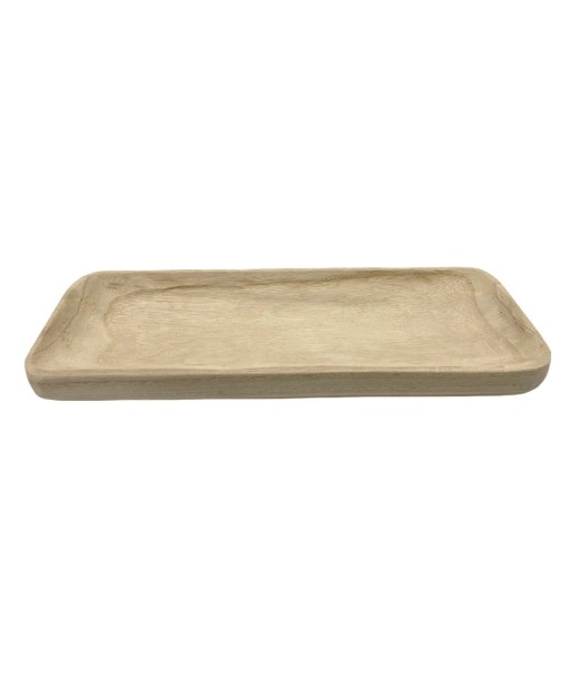 Bandeja de madera natural para servir y decorar tu hogar