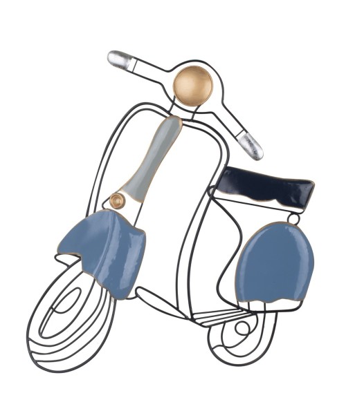 Adorno pared vintage estilo Vespa decorativo para hogar y oficina